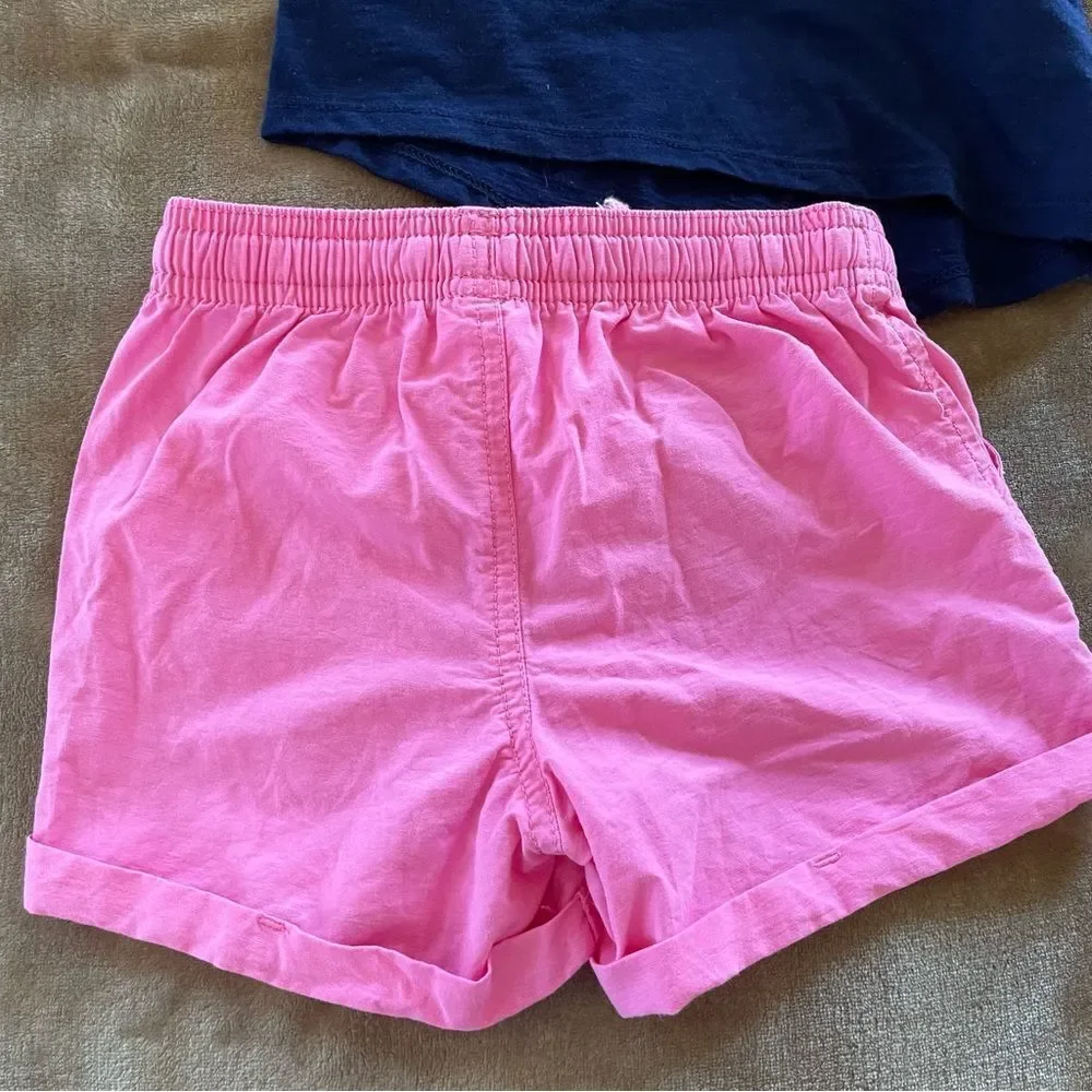 Sonoma Sparkle & Shine Navy Tank with Jumping Beans Pink Shorts